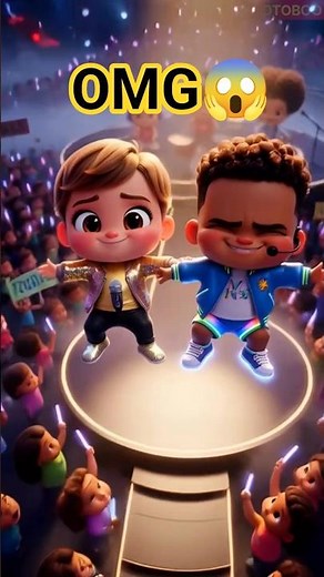 Toodles Live on Stage! Baby Rockstar Performance 🔥🎤✨#totoboo #shorts #3danimation
