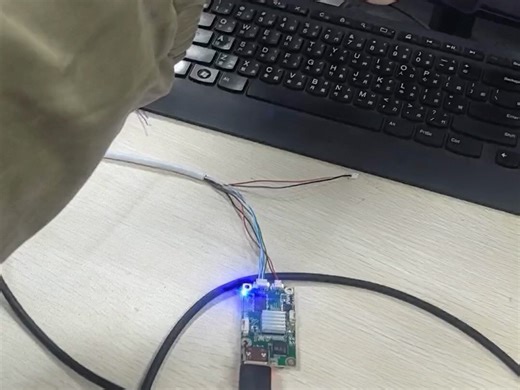 HDMI输入迷你视频编码器延时实测，1080P60帧，超低延时，工业级主板