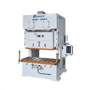 [Hot Item] Double Crank Pneumatic Power Servo Stamping Punching Press Machine for Stamped Sheet Metal Wall Mounted Bracket for Furniture Holder