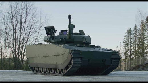 斯洛伐克军队的新型CV90 35SVK MkIV步兵战车