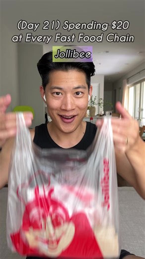 743K views · 10K reactions | First time trying Jollibee Fried Chicken and Spaghetti (Day 21, $20 Fast Food Meals) #hungryfam #eatwithme #foodlovers #foodies #jollibee #JollibeeUSA @jollibeeus | Hungry OC | Facebook