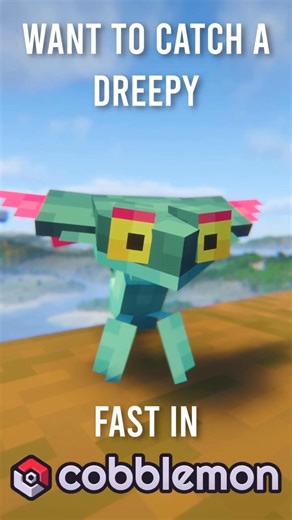 How to Find Dreepy FAST in Cobblemon! #cobblemon #minecraft #pokemon