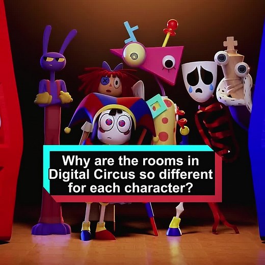 Exploring Character Rooms in The Amazing Digital Circus