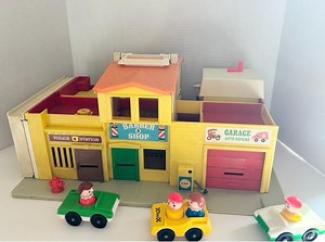 Fisher Price Little People Family Village Vintage 1970’s Accessories Included - Etsy