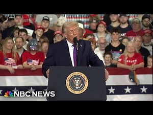 Trump calls Rep. Thomas Massie a 'disaster' at Kentucky rally