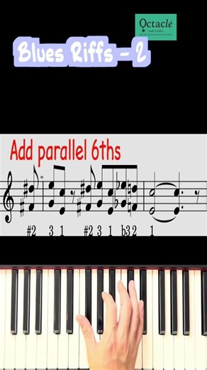 🎹 The Blues Riff Every Pianist Should Know 2 (Goofy Loopy Piano Chord)