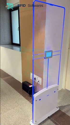 HF RFID Library Security Gate System Demo Smart Library Automation