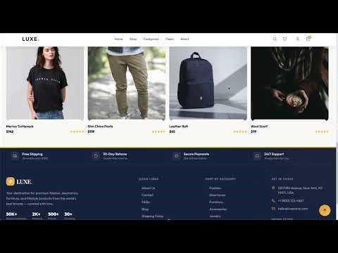 Modern ReactJS Ecommerce Store Template – Full Walkthrough + Features!