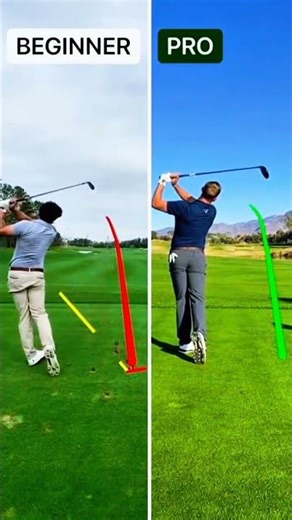 Mastering the Tee Off: Pro vs Beginner Golfers Compared! #golftechnique #golflife #golfswing