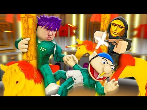 SML Roblox: How Can Jeffy SURVIVE Squid Game Mingle?!