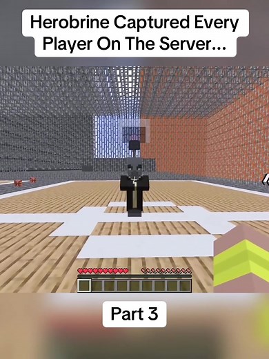 Herobrine Captures Every Player in Minecraft Server