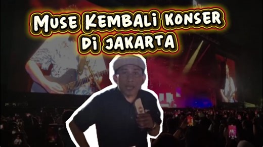 Setelah 18 Tahun, Muse Kembali Konser di Jakarta