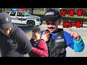 THE EXPLANATION to EVERYTHING! COP KIDS find out WHO it was...