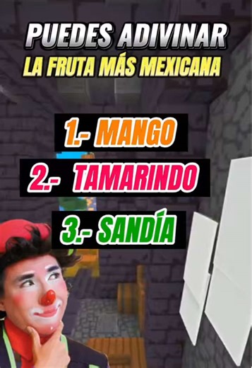 ¿Cuál es la fruta más mexicana? No es la que crees ? #quiz #quizgames #quiztime #trivia