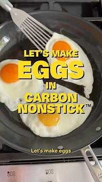 Carbon Nonstick™: How to Cook Eggs