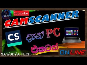 How to login camscanner for pc [Online] Nawodya Tech