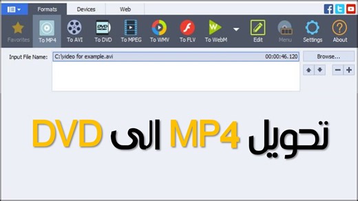طريقة تحويل MP4 الى DVD او الى أي صيغة اخري باستخدام برنامج AVS Video Converter | On PROG