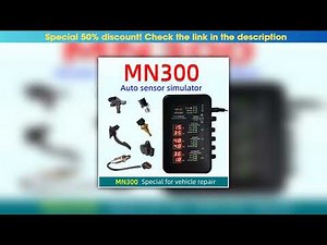 New Arrival Update! MN300 Auto Sensor Simulator Automotive Tester Car Rail Oxygen Oil Pressure Flow