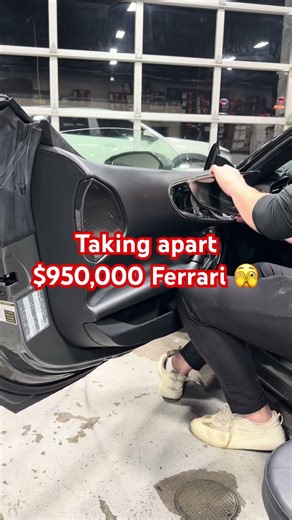 Check out our new video on how to remove door panel on Ferrari SF90 🔥