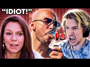 Mom REACTS To Andrew Tate FLAMING XQC