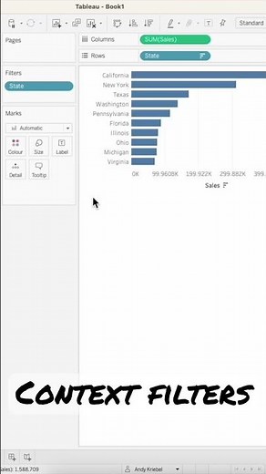 #Tableau - Why you need Context filters