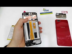 Oppo a3s broken glass replacement | screen repair| crack lcd | glass change |