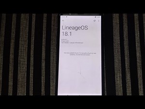 Lineage os 18.1 (Andriod 11 based ) on one plus 5T
