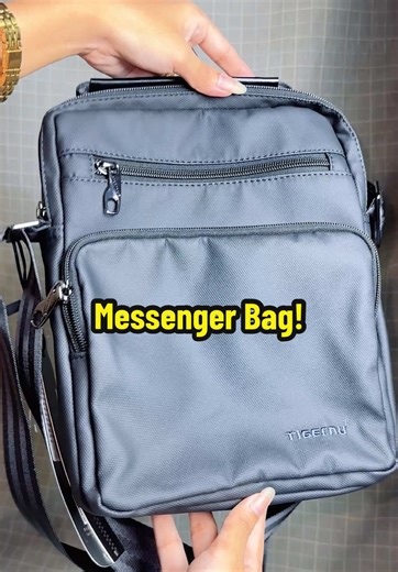 Stylish Messenger Shoulder Bag Unboxing - Perfect Gift Idea!