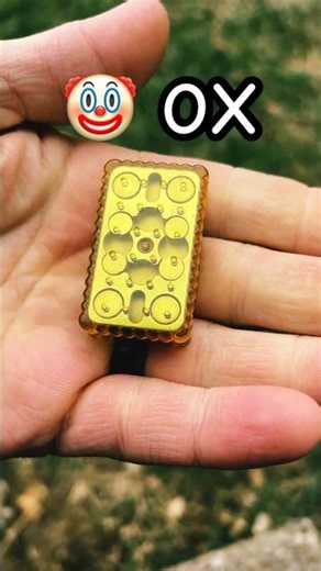 3-Click Fidget Slider ASMR | Ultem/PEI Orange Ox