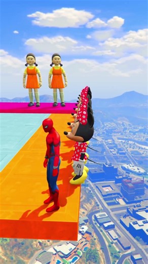 GTA 5 Epic Water Ragdolls Spiderman Jump/Fails Ep 1866 #shorts