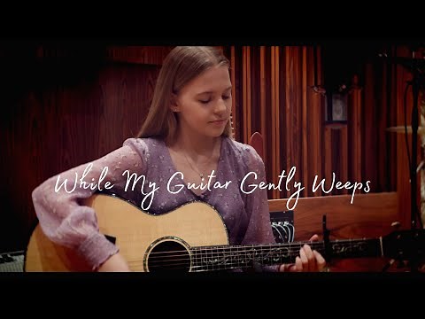 While My Guitar Gently Weeps - George Harrison (Acoustic Cover by Emily Linge)