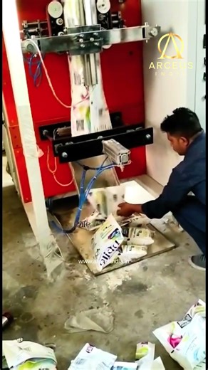 Automatic Atta Packing Machine in Auger Filler Powder Packing Machine Heavy Duty #arceusindia