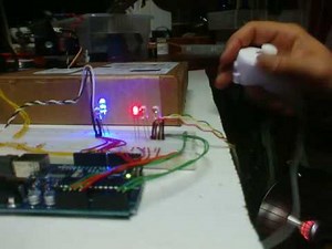 Wii Nunchuck and pan/tilt servo control