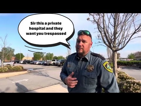 Frauditor gets trespassed from hospital
