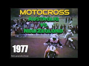 1970s Motocross, Australia vs New Zealand: Fighting talk! (1977, Yamaha, Maico, Suzuki, Husqvarna)