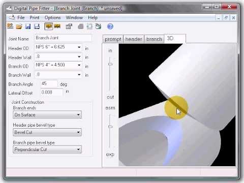 Digital Pipe Fitter: Joint Constructions
