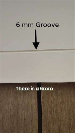 Why 6mm Groove between 2 different materials? | Solids and Voids| Full Home Interiors