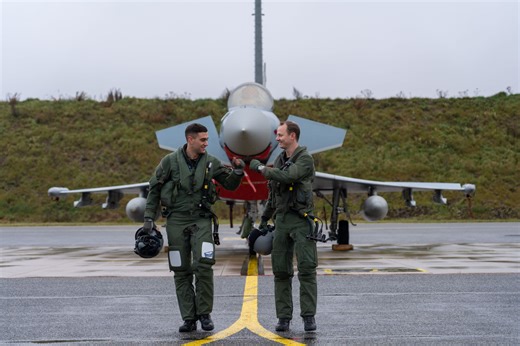 17K views · 644 reactions | Air policing, deterrence, defence. Currently deployed by Spain, UK and Germany to defend NATO's eastern flank, #Eurofighter Typhoons are playing a critical role supporting #NATO and European security. Learn more about how allies work together for air policing in this video (taken from a previous deployment in the Baltics). #EuropeanDefence | Airbus Defence | Facebook