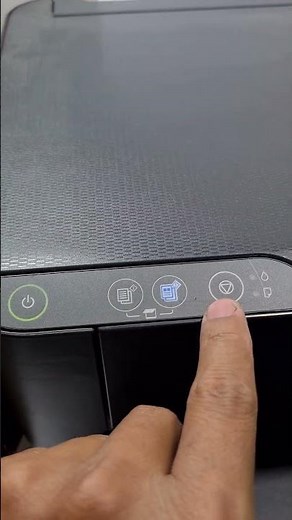 How to Perform Cleaning on the Epson L3210 Printer Without a Computer #youtubeshorts #tipsandtricks