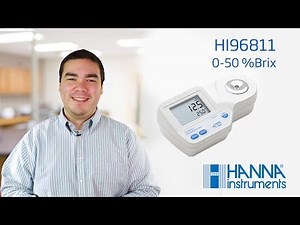 Learn About the Hanna Instruments Wine Refractometer for Sugar in Must and Juice HI96811