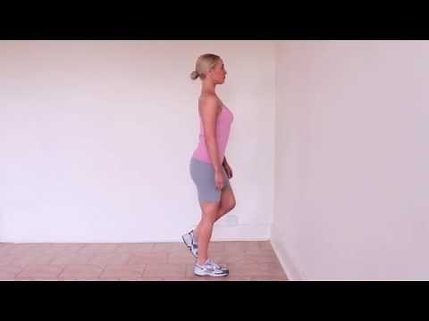 Half squat single leg