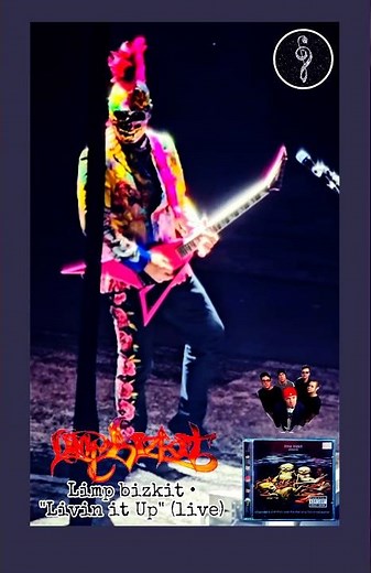 Guitarist Limp Bizkit Wes Borland • “Livin it up” (live) 🤟🏼🎧📀Limp Bizkit