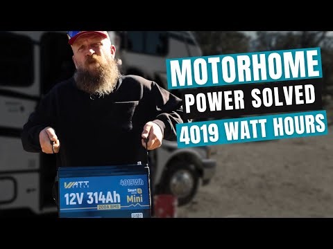 Installing A 4000Wh LiFePO4 Watt Cycle Battery In An Off Grid RV