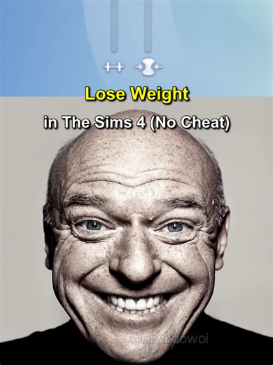 Lose Weight vs Lose Muscle in The Sims 4 #thesims4 #thesims #meme #edit #shorts