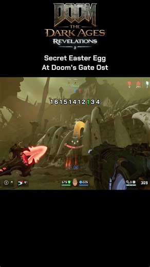 Secret Easter Egg E1M1 DOOM OST #doom #doomthedarkages #dlc