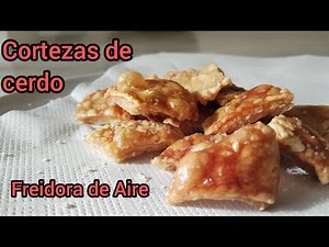Cortezas de cerdo Air fryer