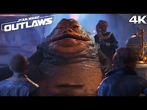 STAR WARS OUTLAWS All Jabba the Hutt Scenes 4K Ultra HD