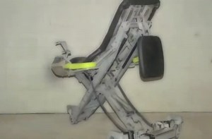 An electric driven hydraulic chair.