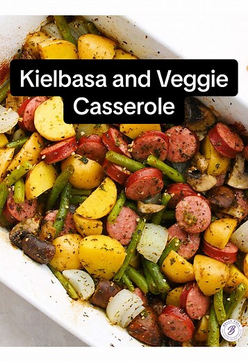 Kielbasa and Veggie Casserole: Easy Weeknight Meal