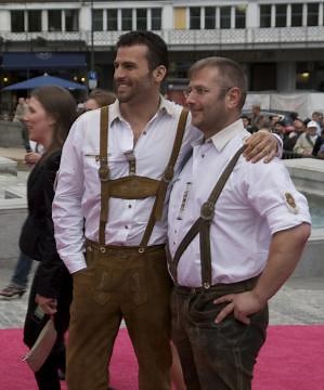 Traditional German lederhosen